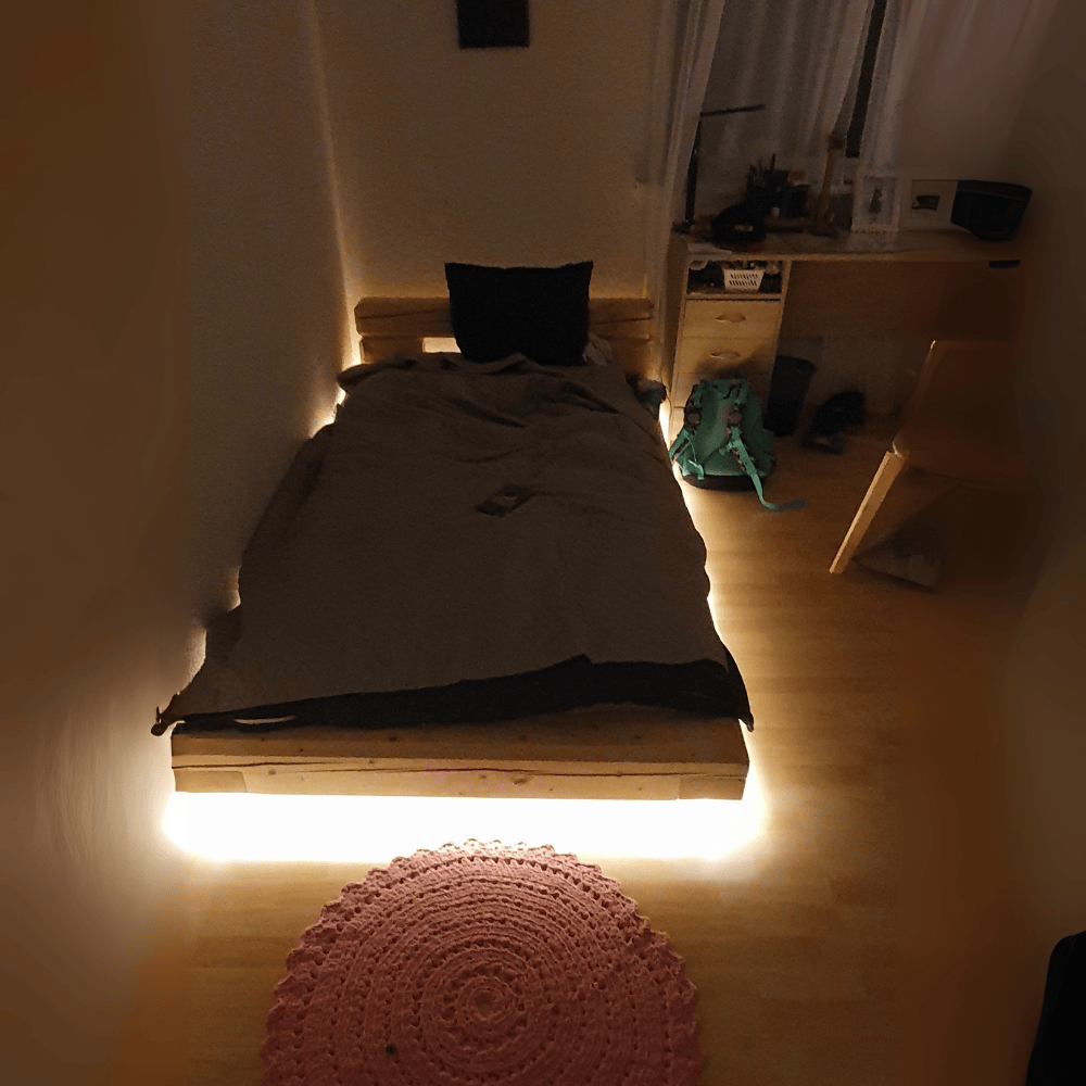 led voodi, floating