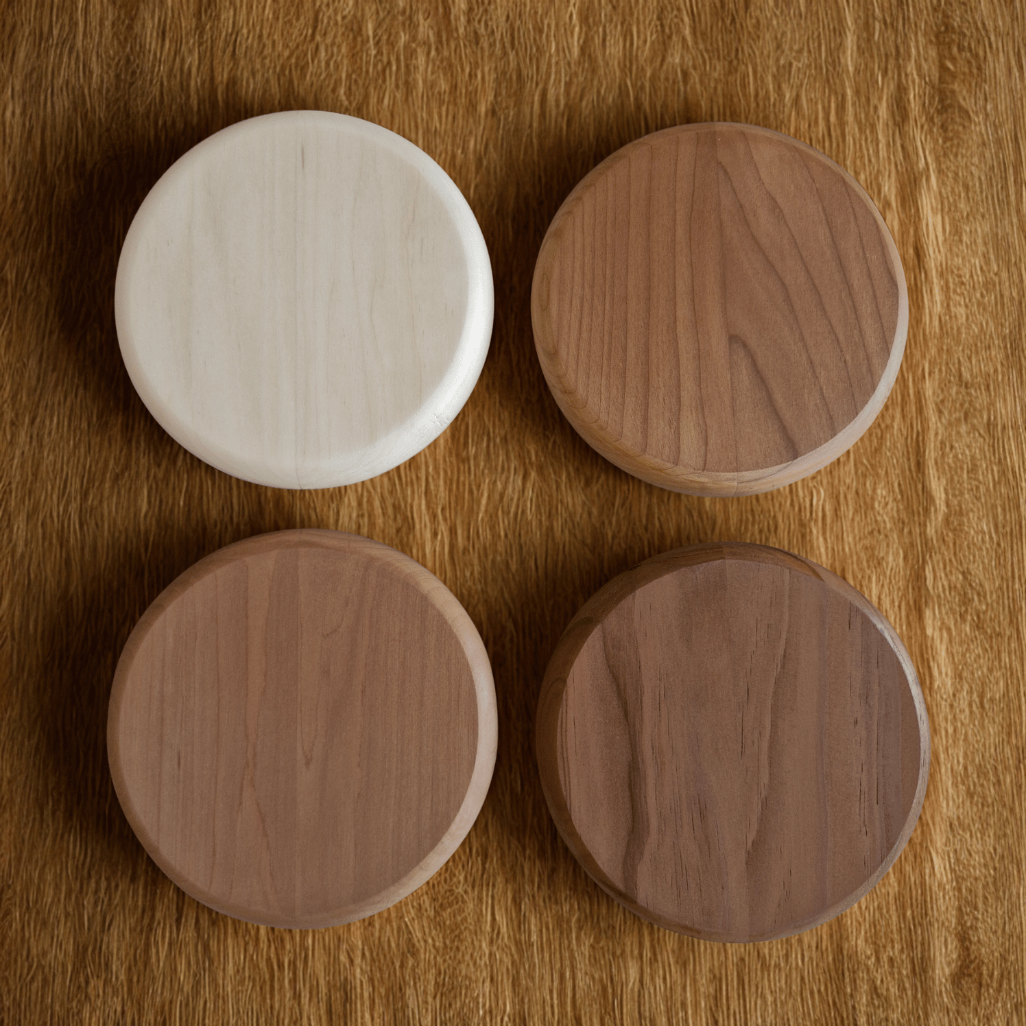 Puidust ventilatsiooni plafoon (100 mm torule) – Ainult puitosa käsitööna valminud